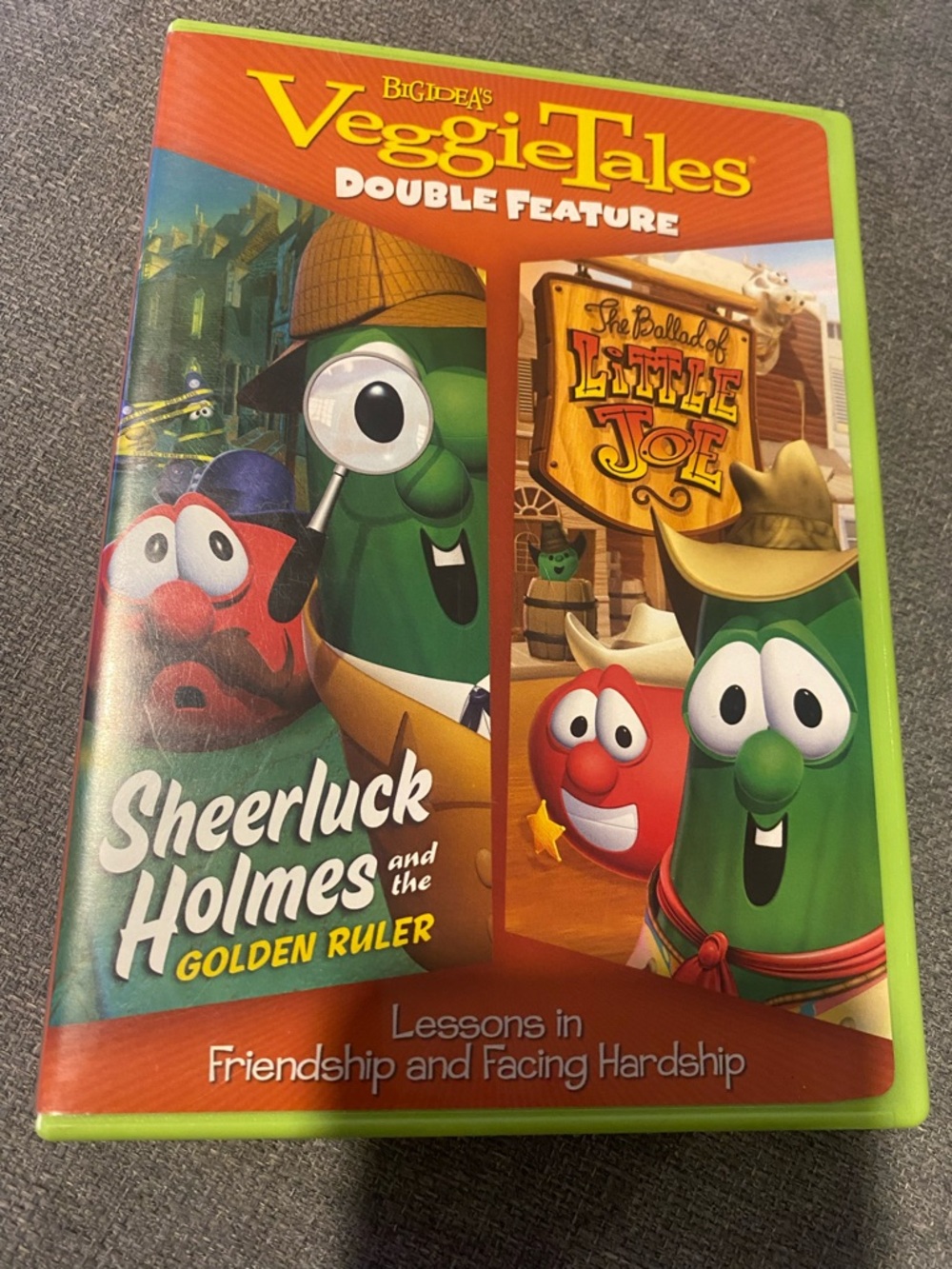 VeggieTales Double Feature - Sheerluck Holmes & The Ballad of Little Joe (Green)